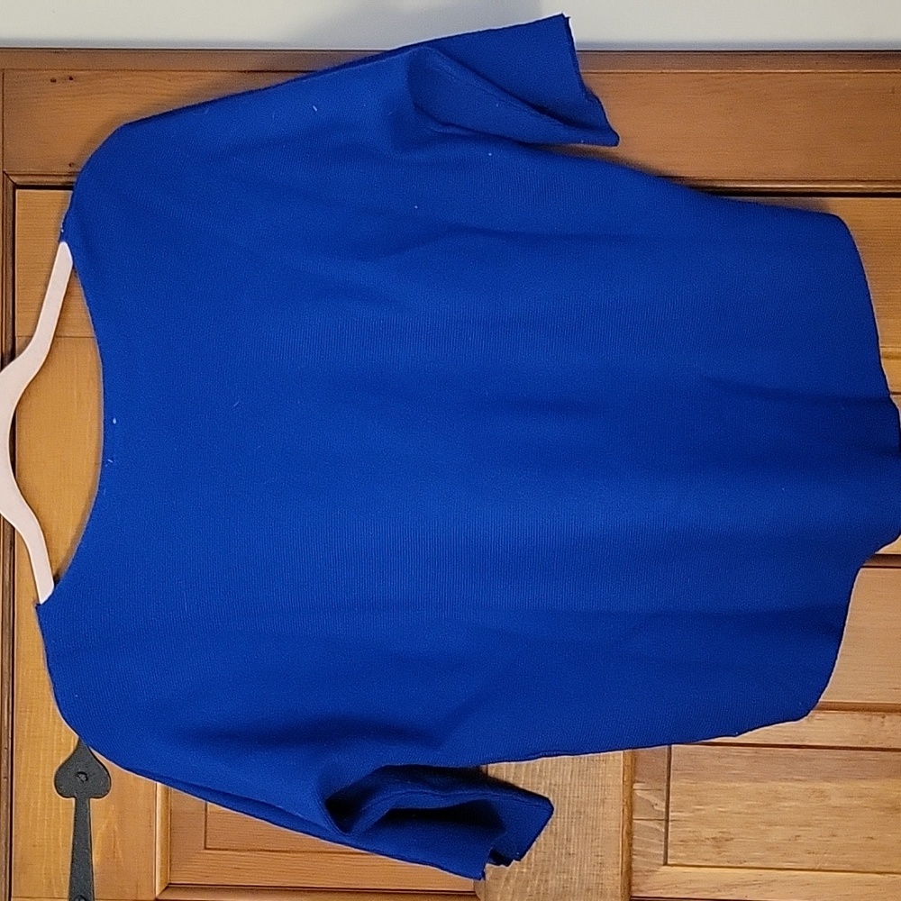 STARBURST SHIMMER EMBELLISHED KNIT TOP WITH ELBOW SLEEVES - Picture 3 of 10